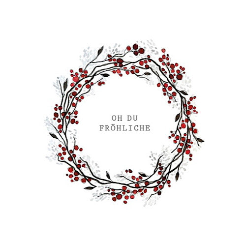 Postkarte "OH DU FRÖHLICHE" - A6