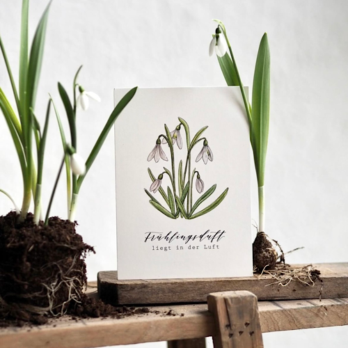 Postkarte "FRÜHLINGSDUFT" A6