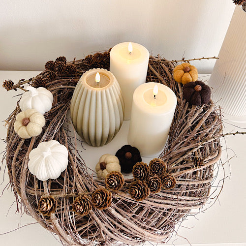 Kranz Weide, Rattan natur - Ø 40 cm