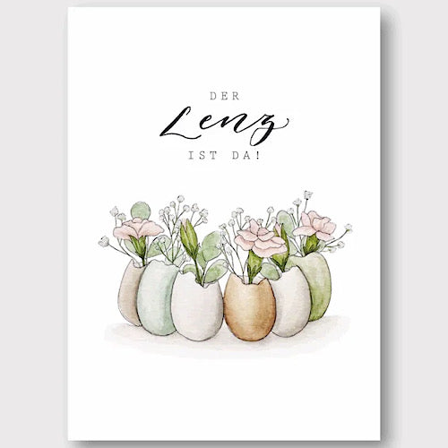 Postkarte "Der Lenz ist da" A6