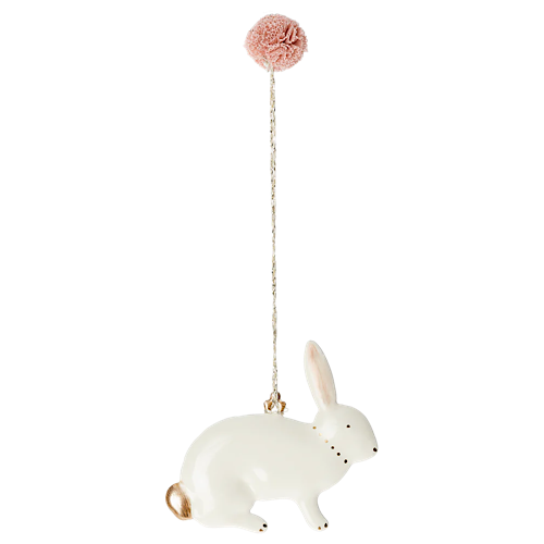 Anhänger Metallornament, Hase Nr. 1