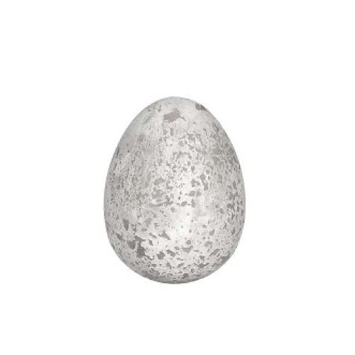 Osterei/ Ei creme braun, klein - H: 12 cm