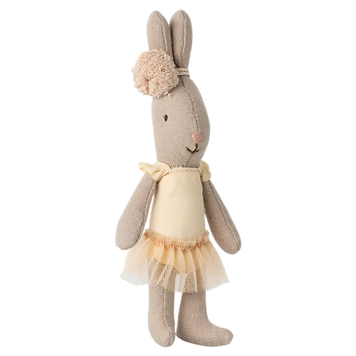 Hase/ Kaninchen, Mikro - Mädchen Ballettanzug und Rock, creme - 14 cm