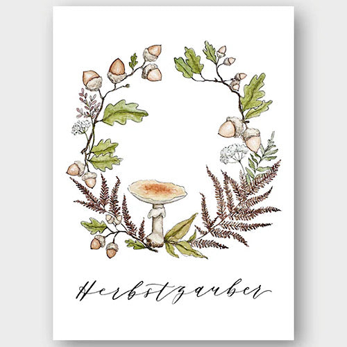 Postkarte "Herbstzauber" - A6