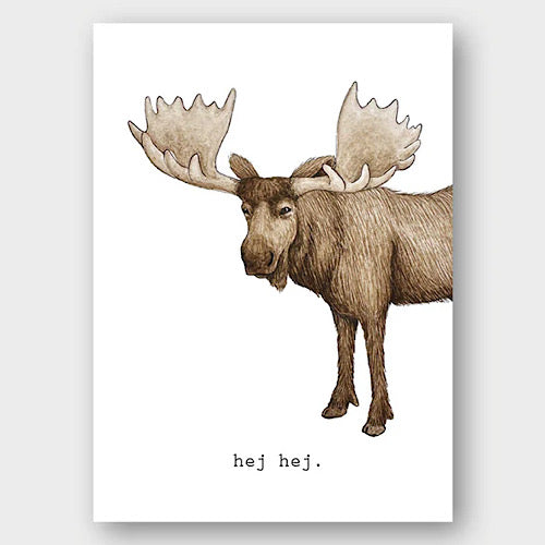 Postkarte "Elch" - A6