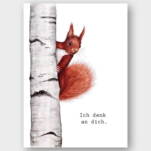 Postkarte "EICHHÖRNCHEN" - A6