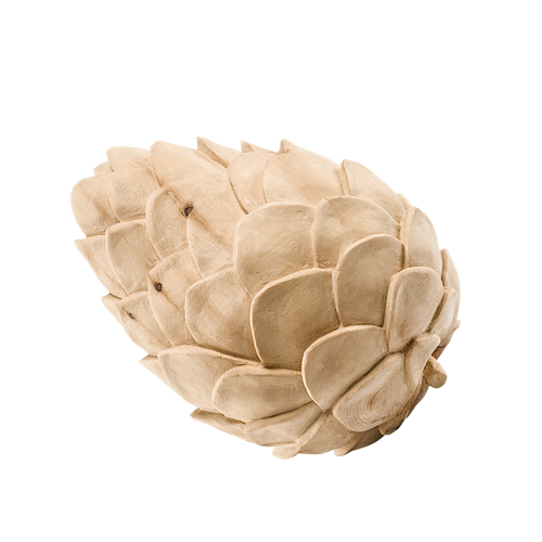 Zirbenholz Zirbenzapfen, natur - 6 cm