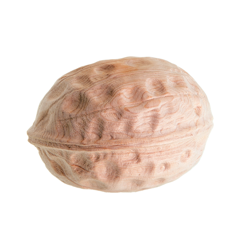 Zirbenholz Walnuss, natur - 4 cm