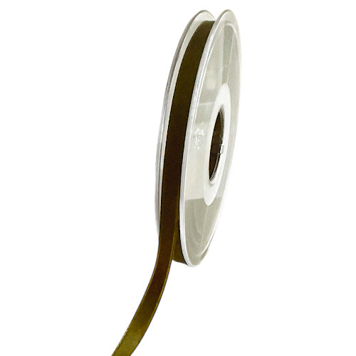 2 Meter Band Satin 6 mm, Moos - Geschenkband
