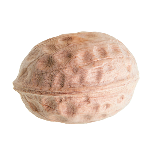 Zirbenholz Walnuss, natur - 7 cm