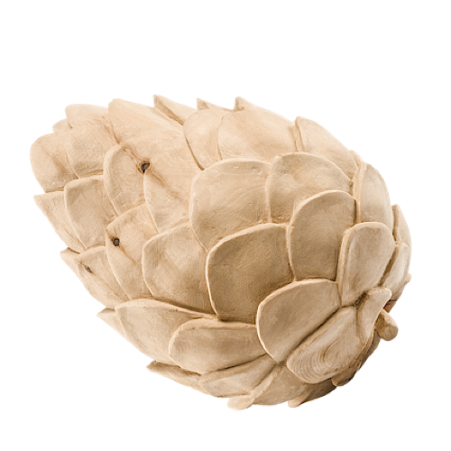 Zirbenholz Zirbenzapfen, natur - 11 cm