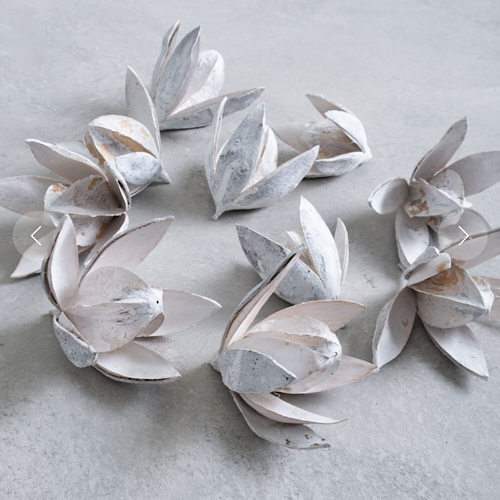 Wild Lily Flowers – getrocknete Lilienkapseln im 3er-Set, White