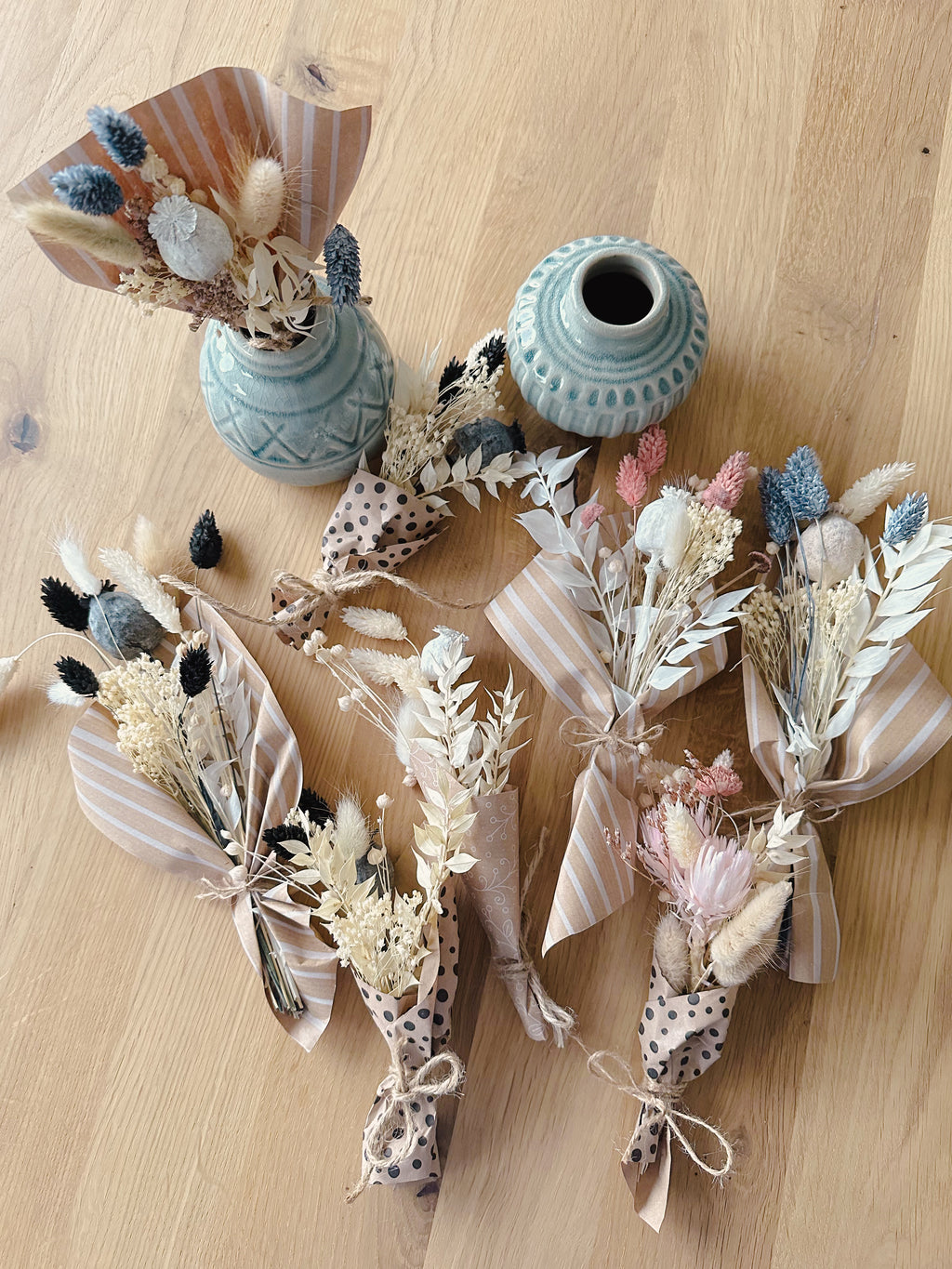 Trockenblumenstrauß - wähle aus  4 Farbdesigns