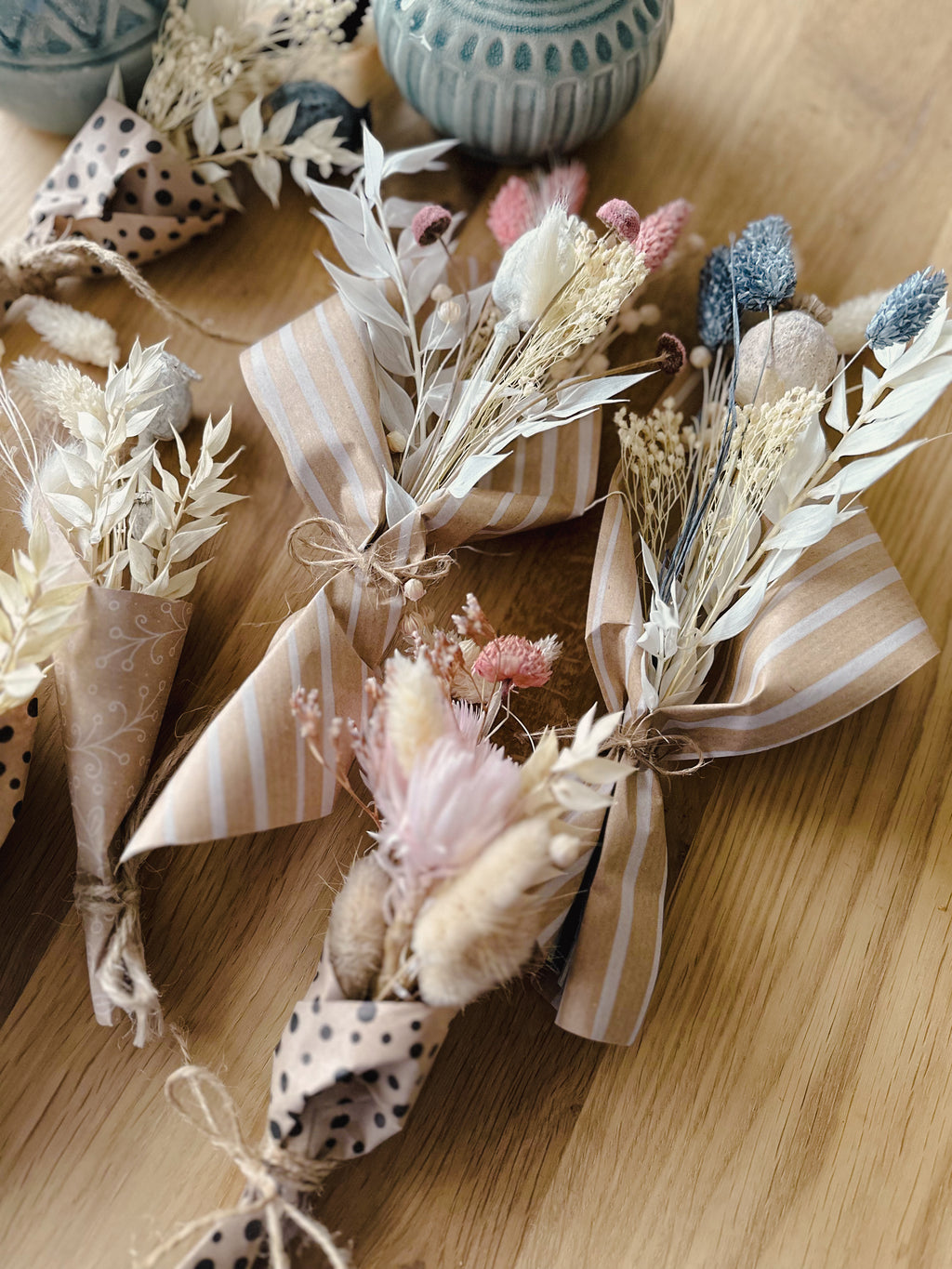 Trockenblumenstrauß - wähle aus  4 Farbdesigns