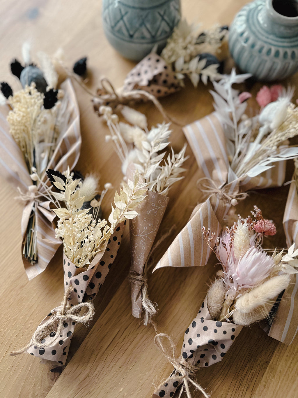 Trockenblumenstrauß - wähle aus  4 Farbdesigns