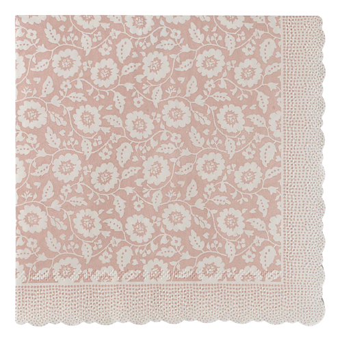 Serviette/ Papierserviette, Blumen Powder - Maileg