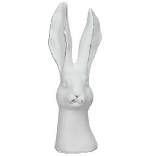 Hase/ Hasenkopf, weiß - 28,5 cm