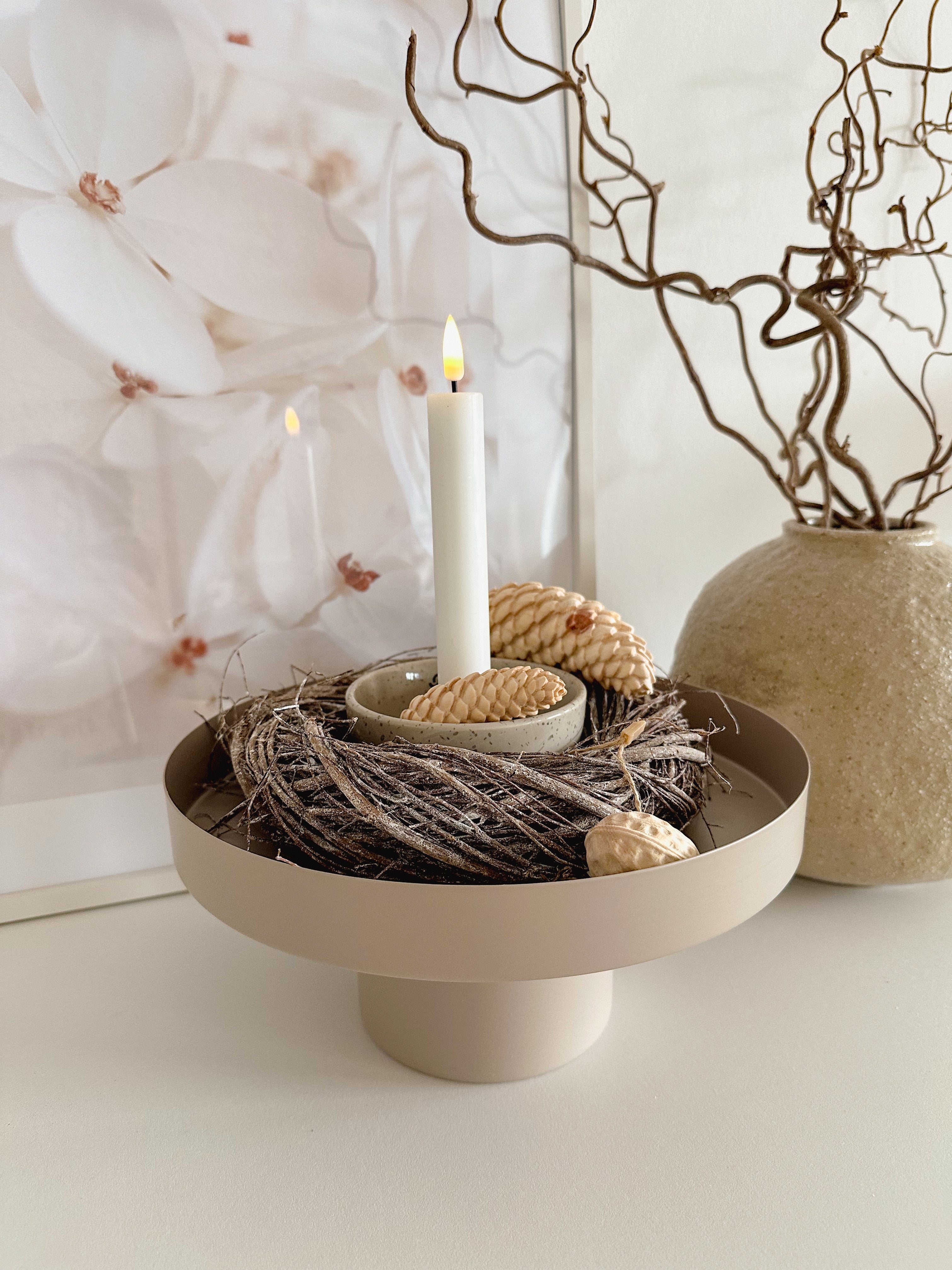 Kranz Weide, Rattan natur - Ø 20 cm