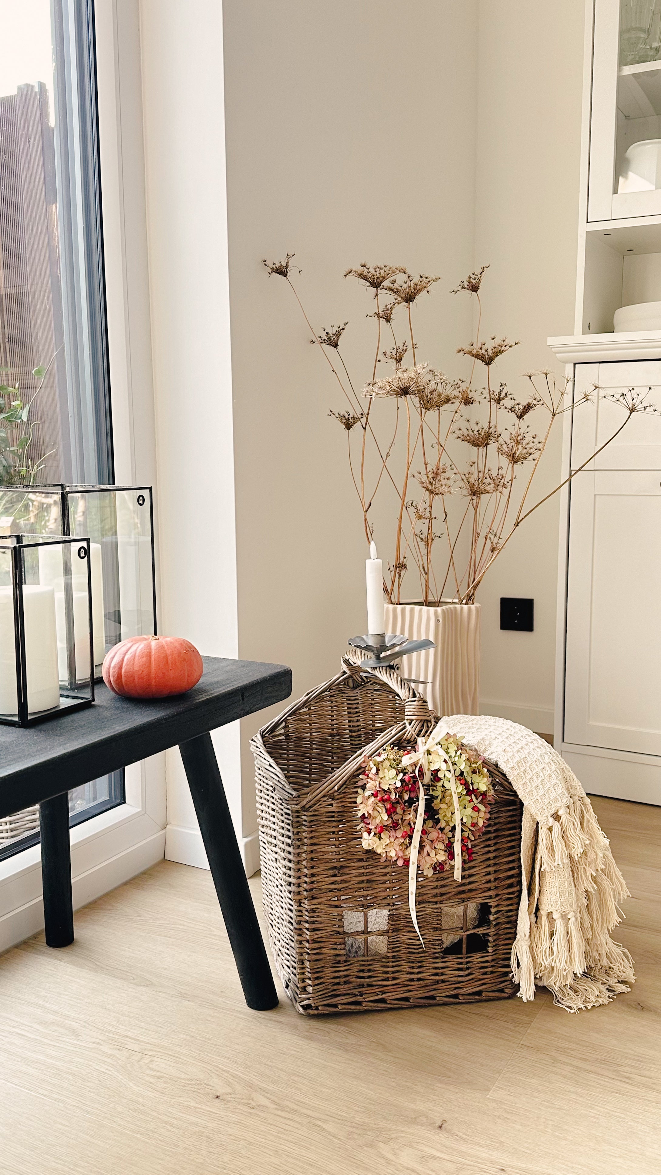 Korbhaus - Korb in Hausform mit Henkel