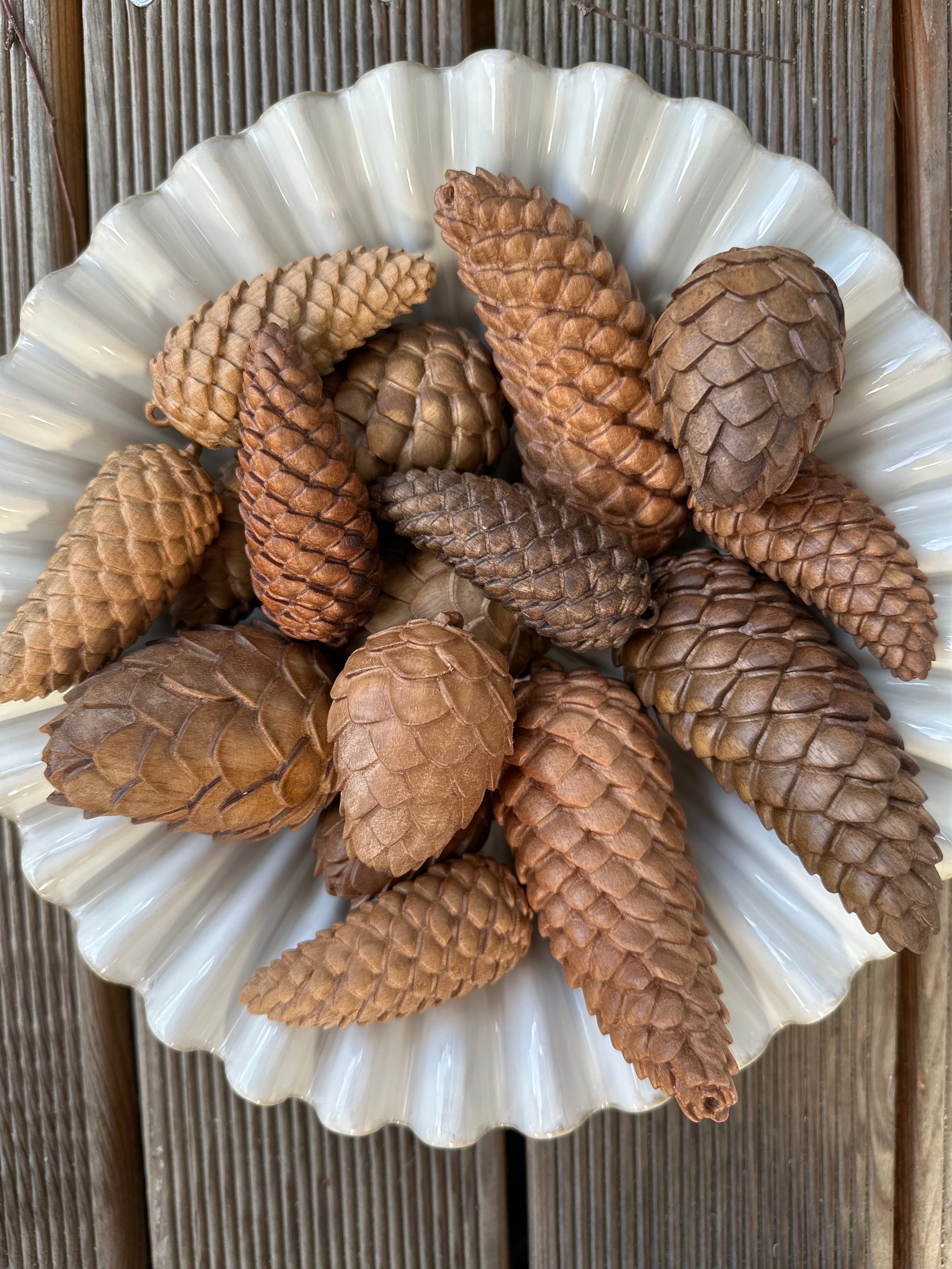 Nussholz Walnuss, naturbelassen  - 7 cm