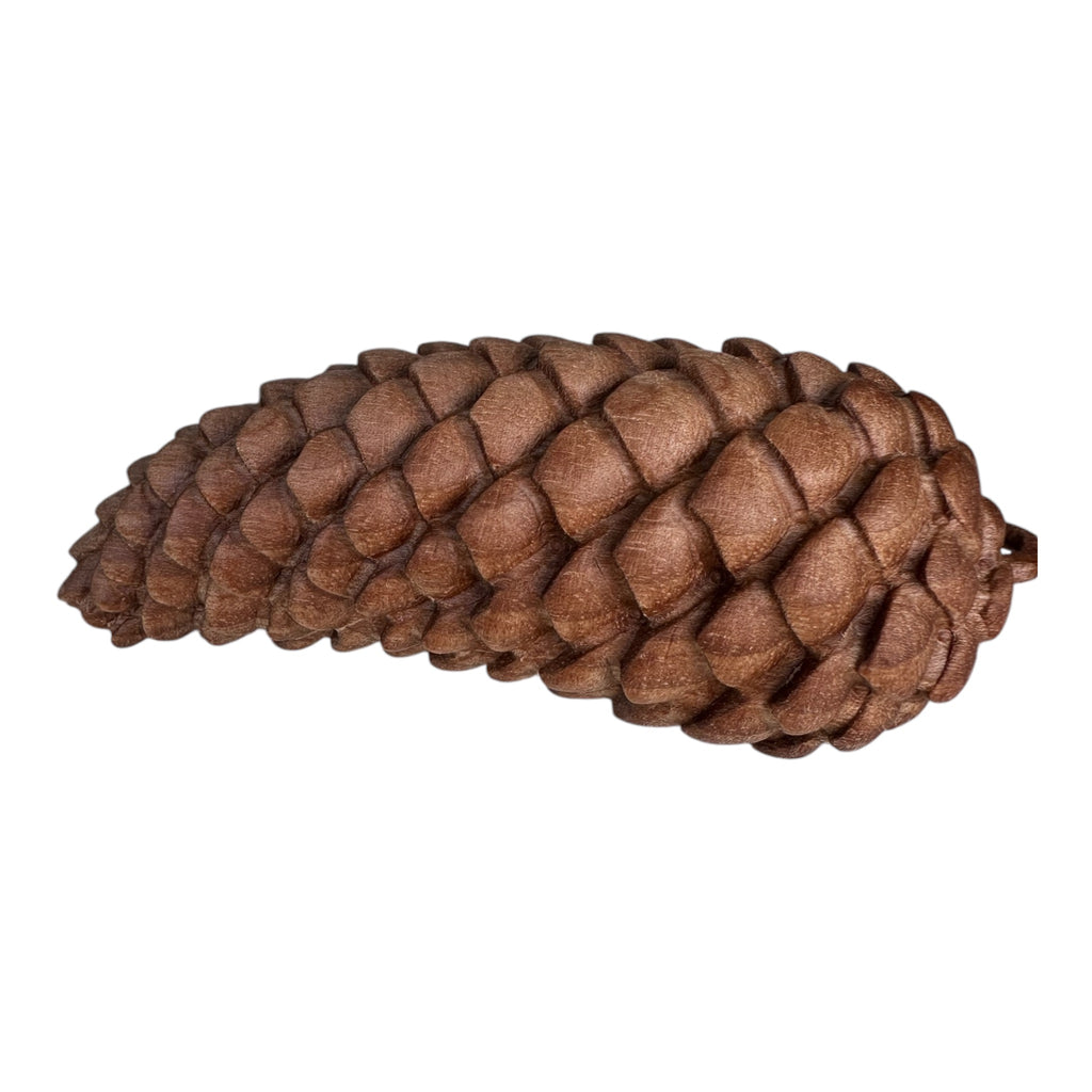 Nussholz Fichtenzapfen - 10 cm