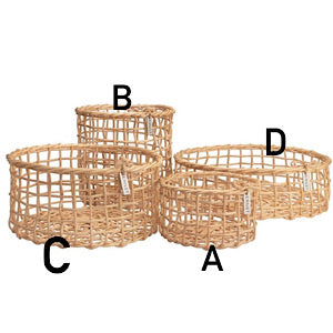 ERNST Korb aus Mangoholz - 4 verschiedene Größem