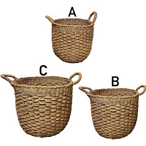 Korb Iben aus Seegras mit Henkeln - 3 Größen