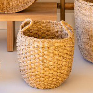 Korb Iben aus Seegras mit Henkeln - 3 Größen