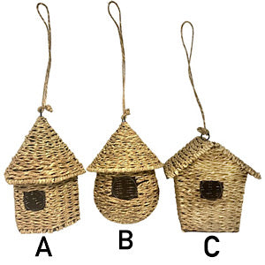 Deko Vogelhaus zum Hängen - 3 Designs