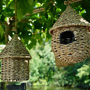 Deko Vogelhaus zum Hängen - 3 Designs