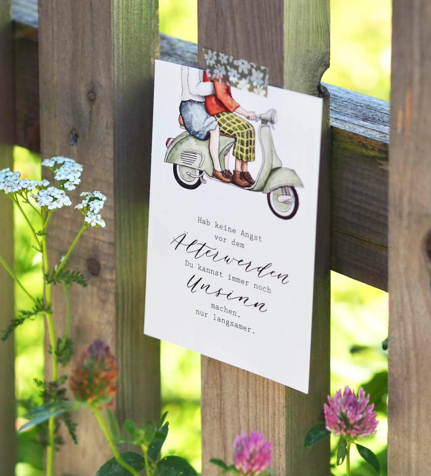 Postkarte "Älterwerden" - A6