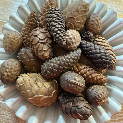 Nussholz Walnuss, naturbelassen  - 4 cm