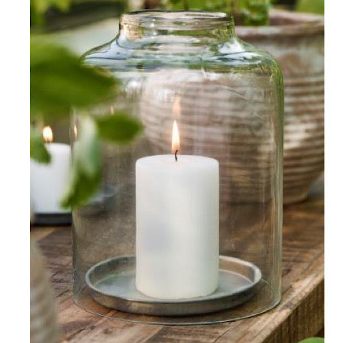 Glasglocke Malou mit Öffnung oben, mundgeblasen - 24,5 cm