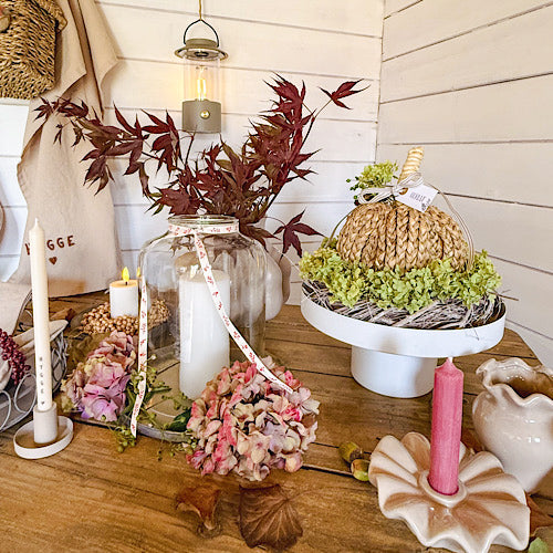 Dekotablett/ Tablett Samona Metall, weiß - Ø 25cm