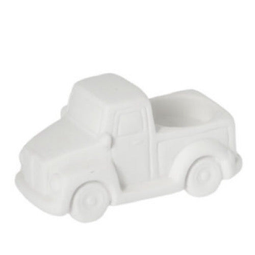 Kerzenhalter Vinterviken, Teelichthalter Weihnachtstruck - weiß