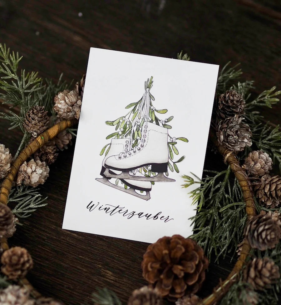 Postkarte "WINTERZAUBER" - A6