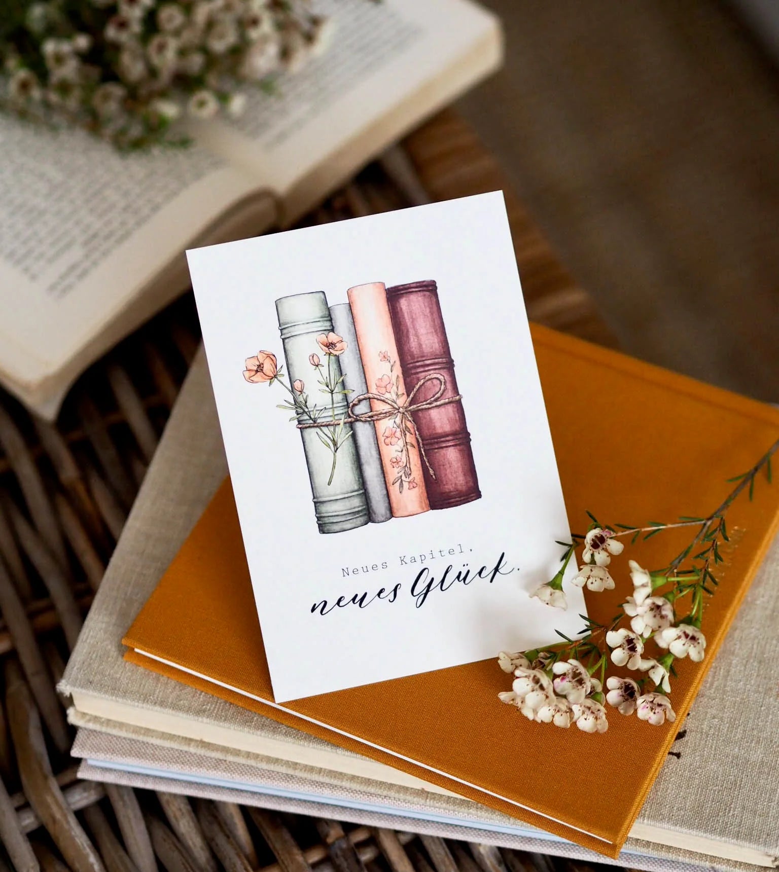 Postkarte "Neues Kapitel" - A6