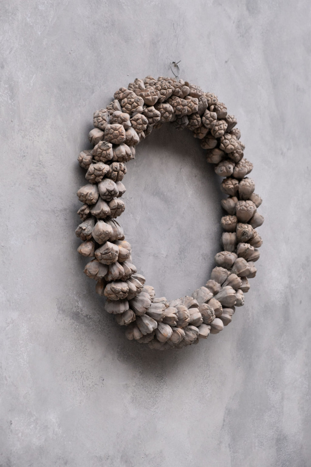 Kranz/ Kaya-Frucht, grey - 30 cm