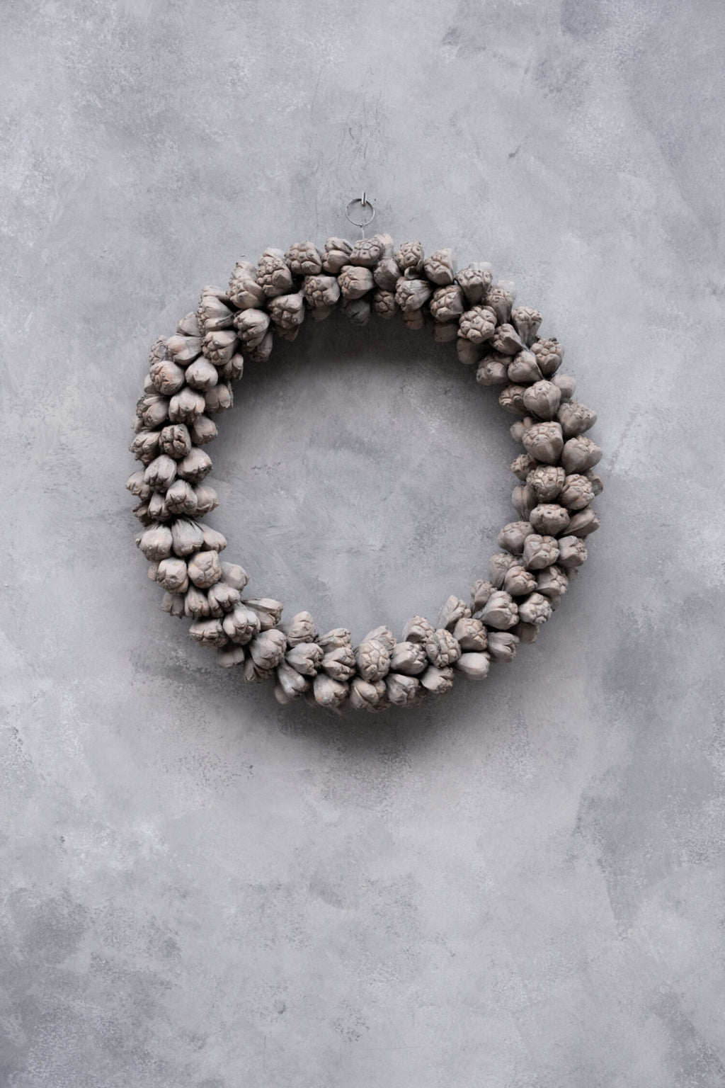 Kranz/ Kaya-Frucht, grey - 30 cm