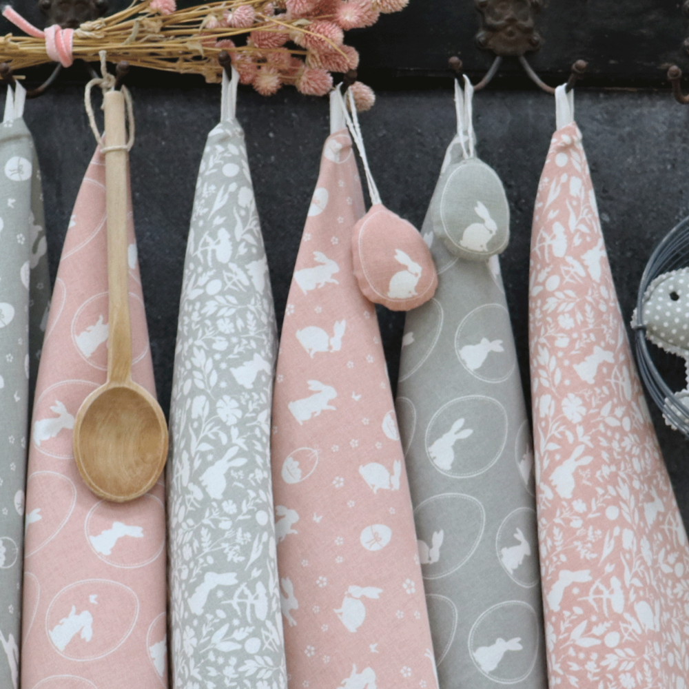 OSTERANHÄNGER/ ANHÄNGER OSTEREI/ ORNAMENT EGG - DUSTY ROSE