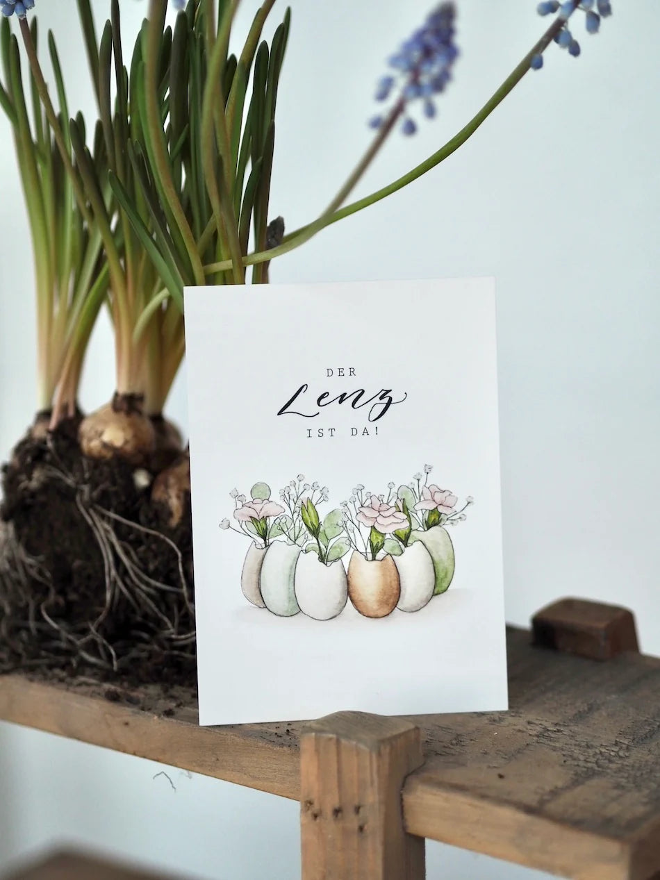 Postkarte "Der Lenz ist da" A6