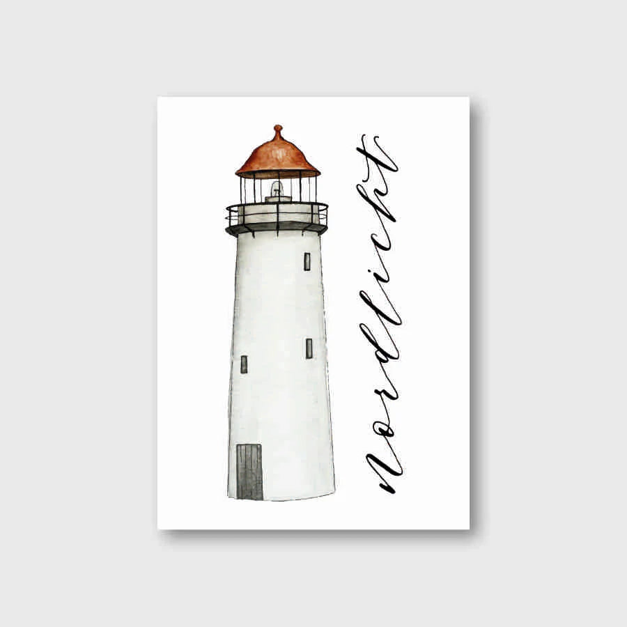 Postkarte "LEUCHTTURM"  - A6