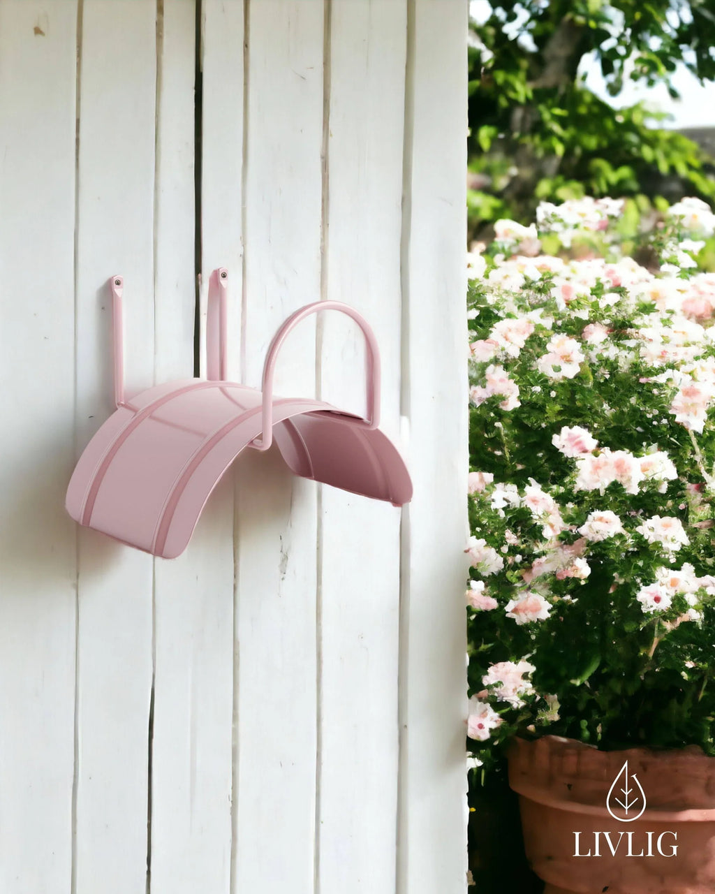 Wandschlauchhalter Romantic Rose