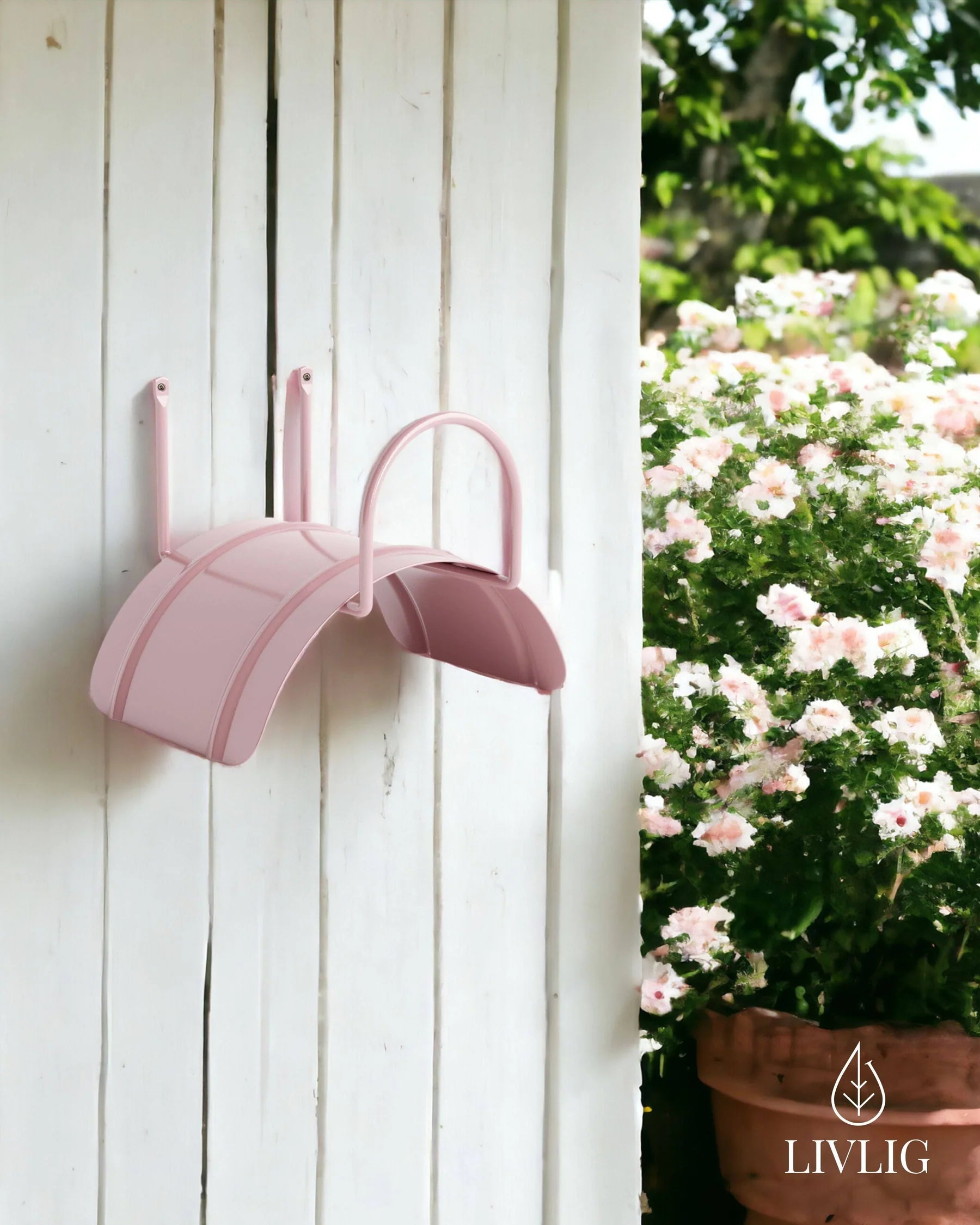 Wandschlauchhalter Romantic Rose