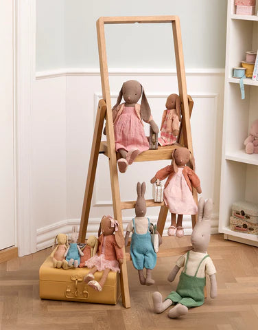 Maileg Gestrickte Strickjacke, Größe 3 - Vintage Rose