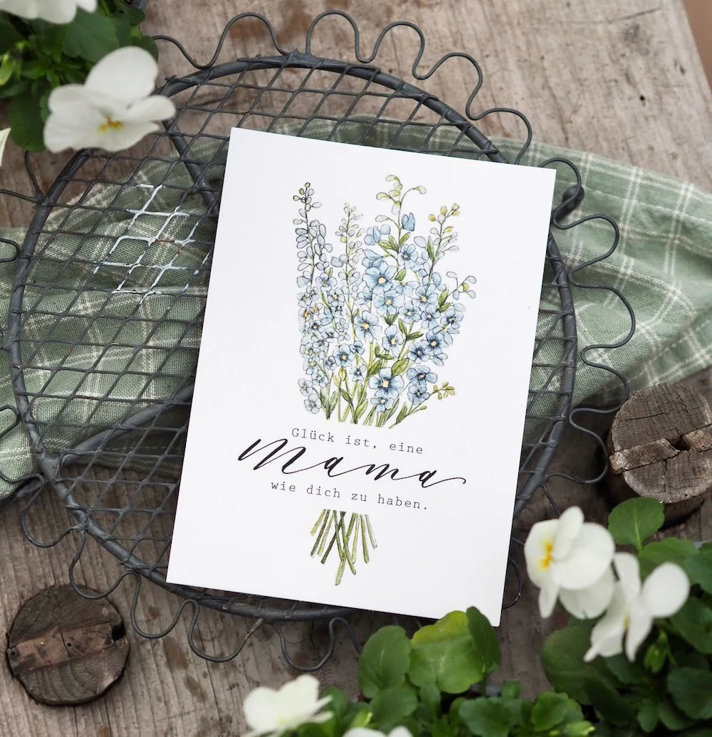 Postkarte "MAMA"  - A6