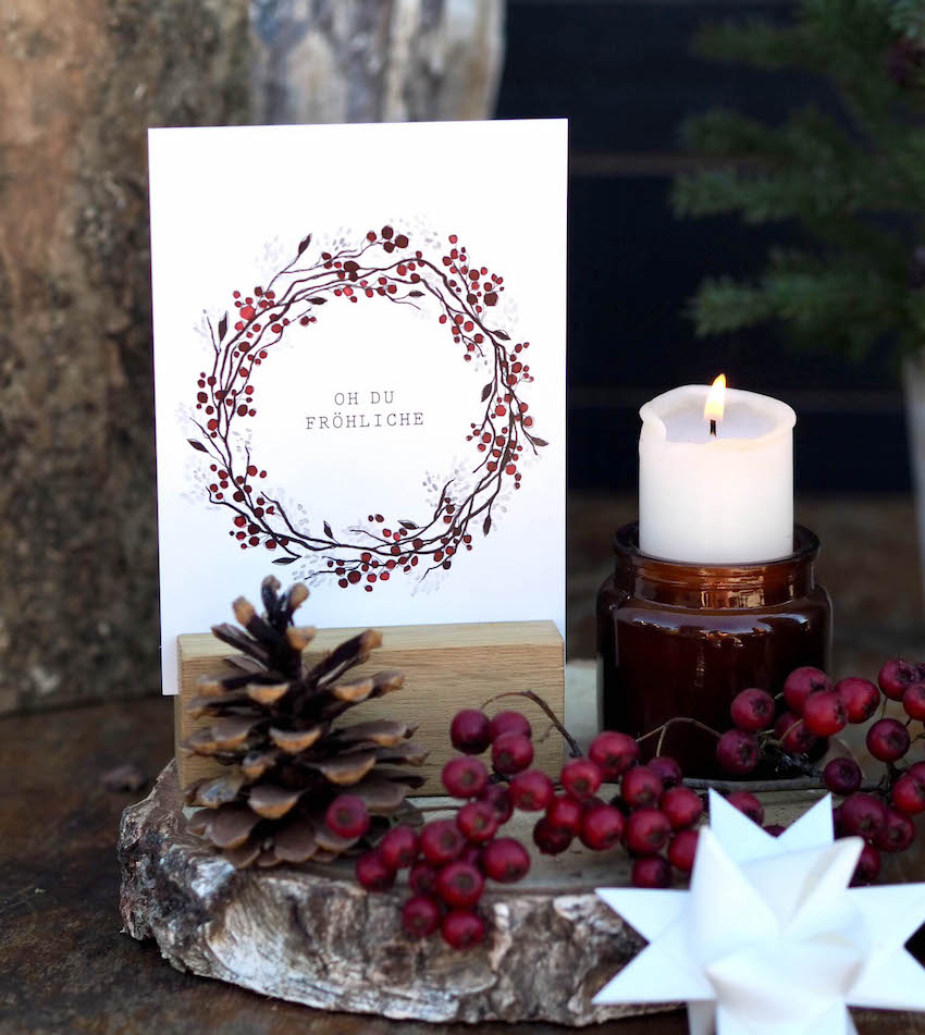 Postkarte "OH DU FRÖHLICHE" - A6