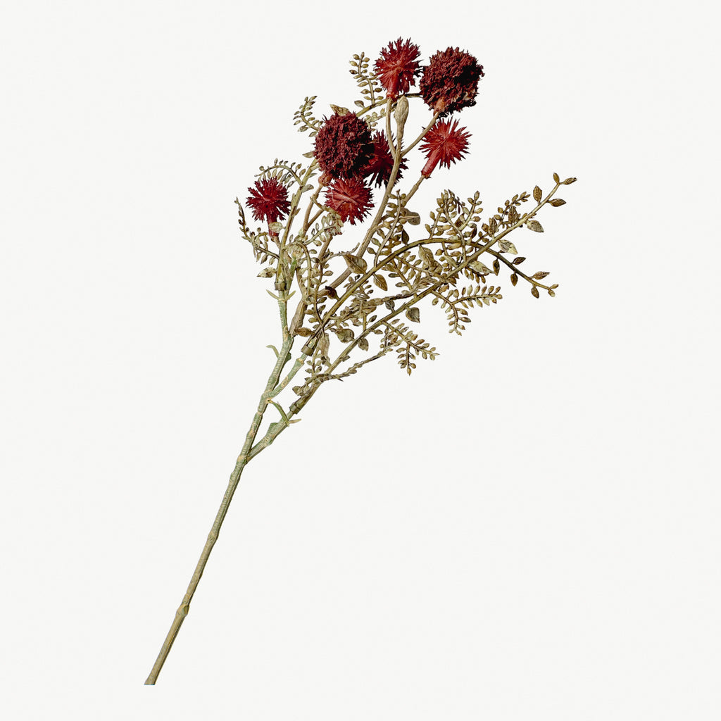 künstliche Blüten/ Kunstblume mit kleine Blüten und Blätter  - berry
