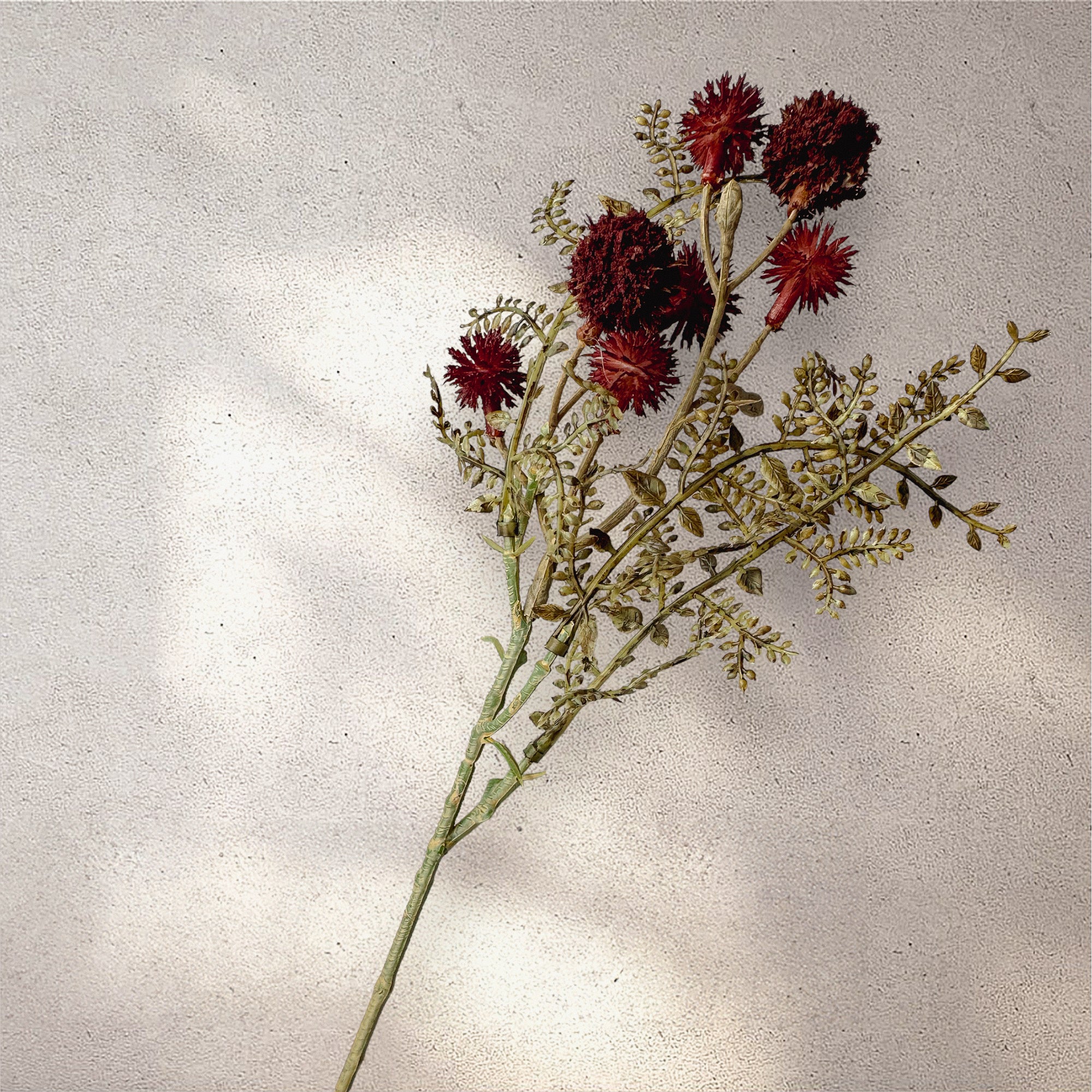 künstliche Blüten/ Kunstblume mit kleine Blüten und Blätter  - berry