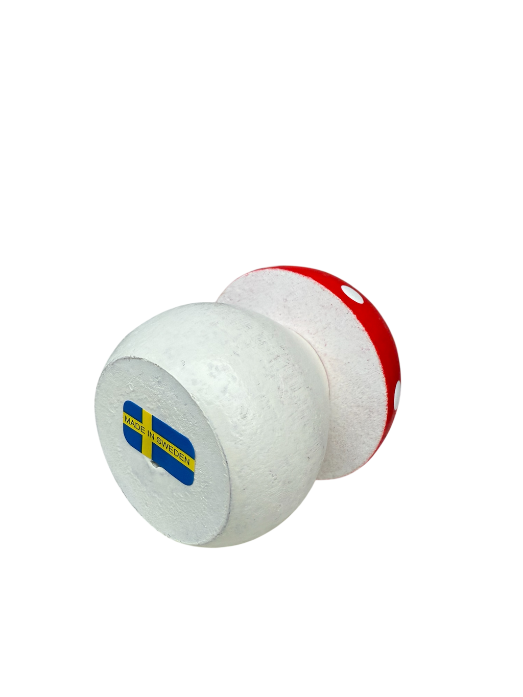 Fliegenpilz stehend Holz, rot/ weiß - 5 cm